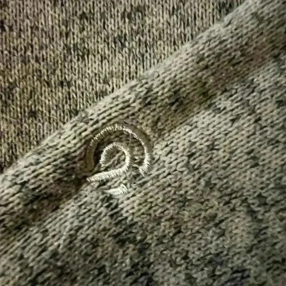 Champion Men's Long Sleeve Pullover Fleece 1/4 Zip Sweater Size Medium Gray - Picture 4 of 7